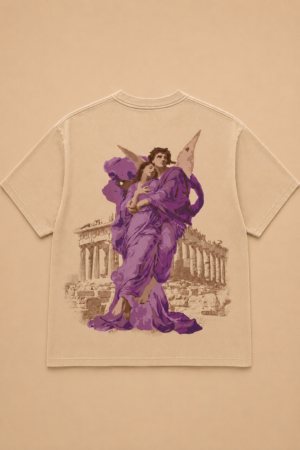 SHIVARO BEIGE ANGEL TSHIRT MEN DROP-01